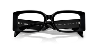 Versace VE 3362U women Black Rectangle Eyeglasses