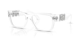 Versace VE 3368U men Transparent Squared Eyeglasses