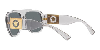 Versace VE 4436U men Transparent Visor Sunglasses