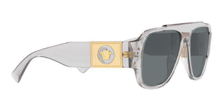 Versace VE 4436U men Transparent Visor Sunglasses