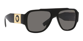 Versace VE 4436U men Black Visor Sunglasses