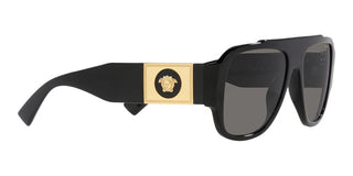 Versace VE 4436U men Black Visor Sunglasses