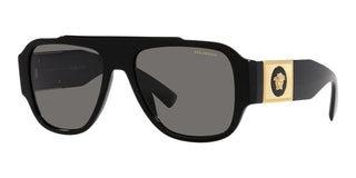 Versace VE 4436U men Black Visor Sunglasses