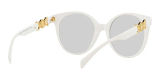 Versace VE 4442 women White Visor Sunglasses