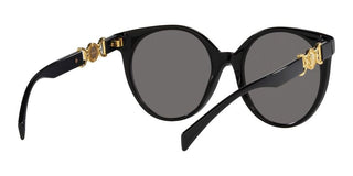 Versace VE 4442 women Black Visor Sunglasses