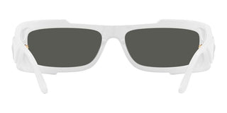 Versace VE 4446 men White Visor Sunglasses