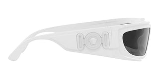 Versace VE 4446 men White Visor Sunglasses