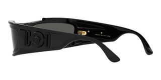 Versace VE 4446 men Black Visor Sunglasses