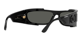 Versace VE 4446 men Black Visor Sunglasses