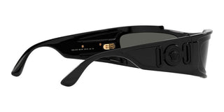 Versace VE 4446 men Black Visor Sunglasses