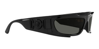 Versace VE 4446 men Black Visor Sunglasses