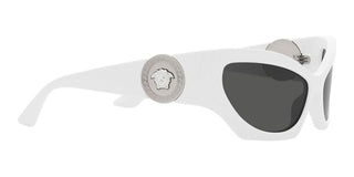 Versace VE 4450 women White Cat Eye Sunglasses