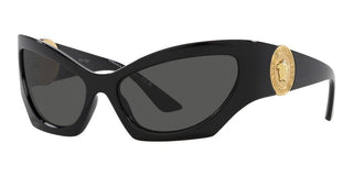 Versace VE 4450 women Black Cat Eye Sunglasses