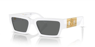 Versace VE 4459 unisex White Geometric Sunglasses