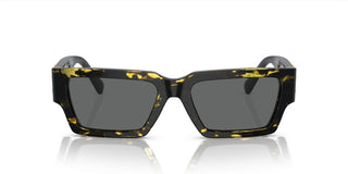 Versace VE 4459 unisex Havana Geometric Sunglasses