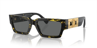 Versace VE 4459 unisex Havana Geometric Sunglasses