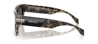 Versace VE 4464 men Havana Rectangle Sunglasses