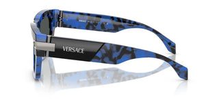 Versace VE 4464 men Blue Rectangle Sunglasses