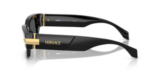 Versace VE 4465 men Black Rectangle Sunglasses