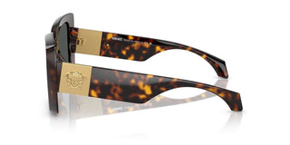 Versace VE 4467U women Havana Oversize Sunglasses