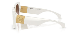 Versace VE 4467U women White Oversize Sunglasses