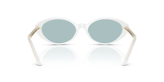 Versace VE 4469 women White Oval Sunglasses