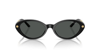 Versace VE 4469 women Black Oval Sunglasses