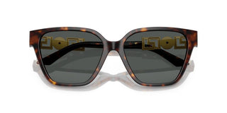 Versace VE 4471B women Havana Butterfly Sunglasses