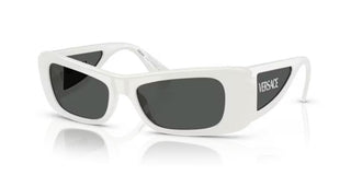 Versace VE 4481 women White Geometric Sunglasses