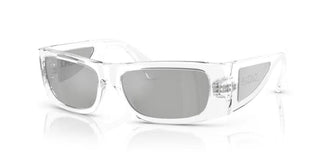 Versace VE 4482 men Transparent Squared Sunglasses