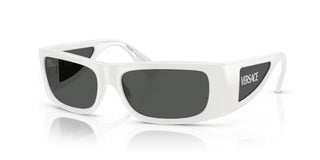 Versace VE 4482 men White Squared Sunglasses