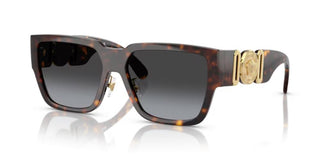 Versace VE 4483D men Havana Visor Sunglasses