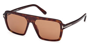 Tom Ford VINCENT FT1176 unisex Havana Pilot Sunglasses