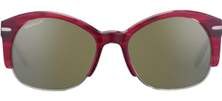 Serengeti VINITA women Red Round Sunglasses