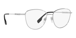 Burberry VIRGINIA BE 1376 women Silver Cat Eye Eyeglasses