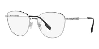 Burberry VIRGINIA BE 1376 women Silver Cat Eye Eyeglasses