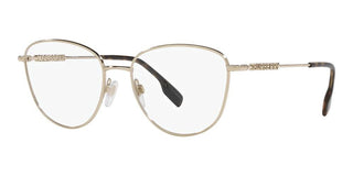 Burberry VIRGINIA BE 1376 women Gold Cat Eye Eyeglasses