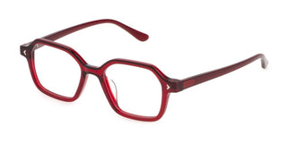 Lozza VL4319 unisex Red Geometric Eyeglasses