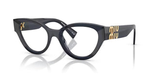 Miu Miu VMU 01VV women Blue Cat Eye Eyeglasses