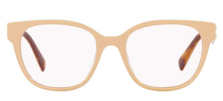 Miu Miu VMU 02VV women Brown Geometric Eyeglasses