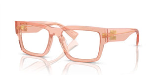 Miu Miu VMU 02XV women Pink Geometric Eyeglasses