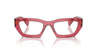 Miu Miu VMU 03XV women Red Geometric Eyeglasses