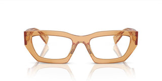 Miu Miu VMU 03XV women Yellow Geometric Eyeglasses