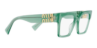 Miu Miu VMU 04UV women Green Squared Eyeglasses