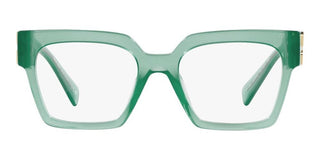 Miu Miu VMU 04UV women Green Squared Eyeglasses