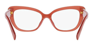 Miu Miu VMU 05VV women Red Squared Eyeglasses