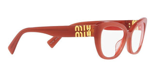 Miu Miu VMU 05VV women Red Squared Eyeglasses