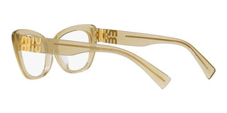 Miu Miu VMU 05VV women Yellow Squared Eyeglasses