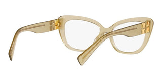 Miu Miu VMU 05VV women Yellow Squared Eyeglasses