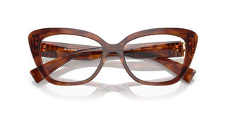 Miu Miu VMU 05VV women Havana Squared Eyeglasses